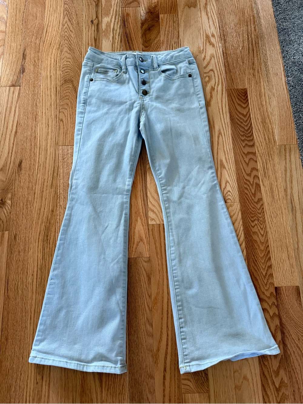 Light Blue Women's Flare Jeans